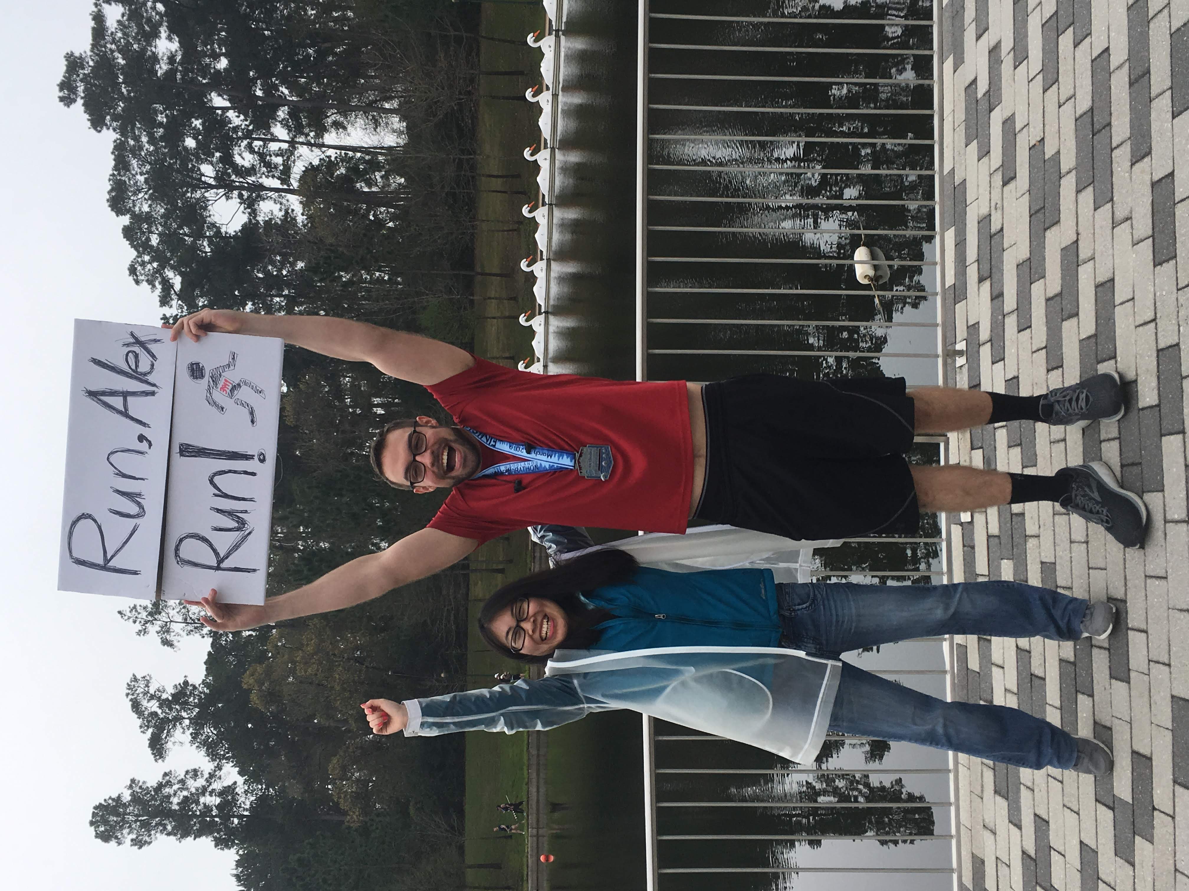 Run Alex Run sign